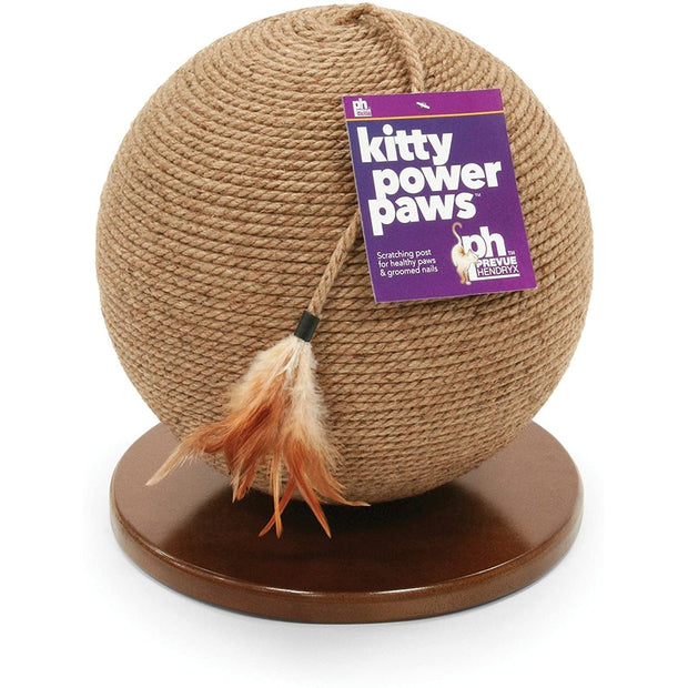 Essential Pet Products Cat Scratcher Prevue Pet Kitty Power Paws Sphere Scratching Post