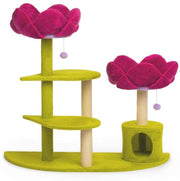 Essential Pet Products Prevue Pet Products Kitty Flower Power Garden Scratcher and Lounger
