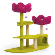 Essential Pet Products Prevue Pet Products Kitty Flower Power Garden Scratcher and Lounger