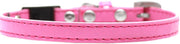 Mirage Pet Products 10 / Bright Pink Cat Breakaway Plain Collar in 7 Colors!