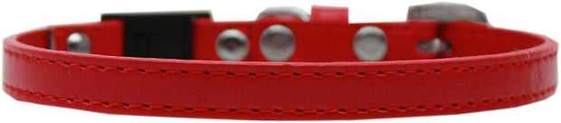 Mirage Pet Products 10 / Red Cat Breakaway Plain Collar in 7 Colors!