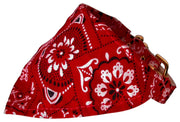 Mirage Pet Products 10 / Red Western Pet and Dog Bandana Collar "Western Group" Choose from: Red Western or Blue Western