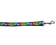 Mirage Pet Products 3/8" wide x 4 ft. Leash Dog Nylon Collar or Leash "LGBT"