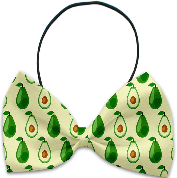 Mirage Pet Products Avocado Paradise / Elastic Band Dog and Cat Pet Bow Ties, "Summertime Fun Group" Elastic Band or Velcro Strap in 5 patterns