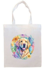 Mirage Pet Products Option #1 Canvas Tote Bag, Zippered With Handles & Inner Pocket, "Labrador"
