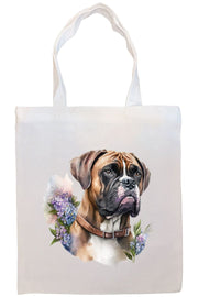 Mirage Pet Products Option #2 Canvas Tote Bag, Zippered With Handles & Inner Pocket, "Boxer"