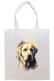 Mirage Pet Products Option #4 Canvas Tote Bag, Zippered With Handles & Inner Pocket, "Labrador"
