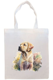 Mirage Pet Products Option #6 Canvas Tote Bag, Zippered With Handles & Inner Pocket, "Labrador"
