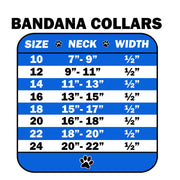 Mirage Pet Products Pet and Dog Bandana Collar "Hunting Orange"