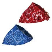 Mirage Pet Products Pet and Dog Bandana Collar "Western Group" Choose from: Red Western or Blue Western