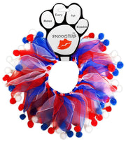 Mirage Pet Products Pet, Dog & Cat Smoocher Pet Necklace "Patriotic"