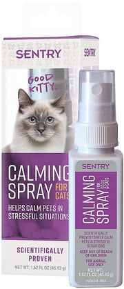 Pet Wholesale USA 1.62 oz. Sentry Calming Spray for Cats Helps Calm Pets in Stressful Situations