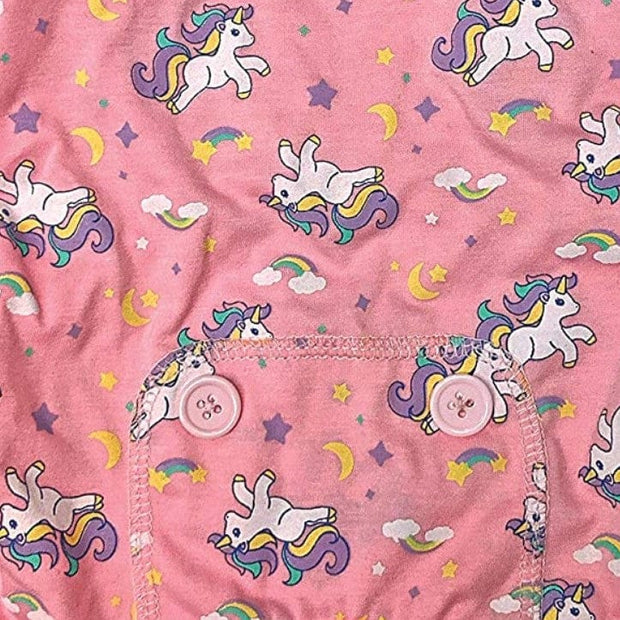 Pet Wholesale USA Fashion Pet Unicorn Dog Pajamas Pink