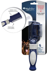 Pet Wholesale USA Magic Coat Professional Series Total Knot Destroyer Dog Knot Comb