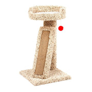 Pet Wholesale USA North American Kitty Nap and Scratch Pedestal Bed Post